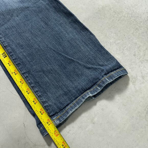 Mossimo Supply Co Bootcut Jeans Dark Wash Stretch Denim - Size: 13R - Picture 6 of 9